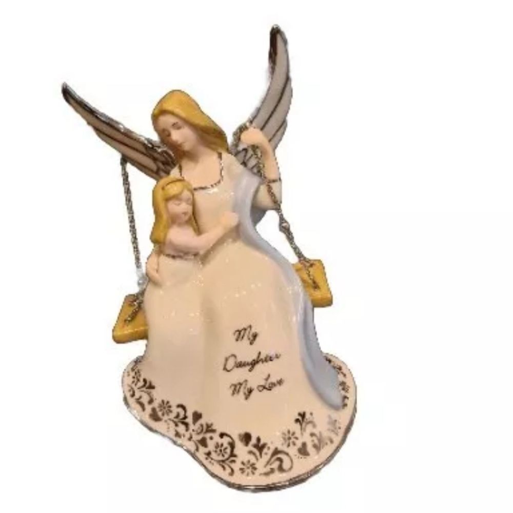 BRAND NEW MY DAUGHTER MY LOVE 2004 HEIRLOOM BRADFORD EXCHANGE PORCELAIN